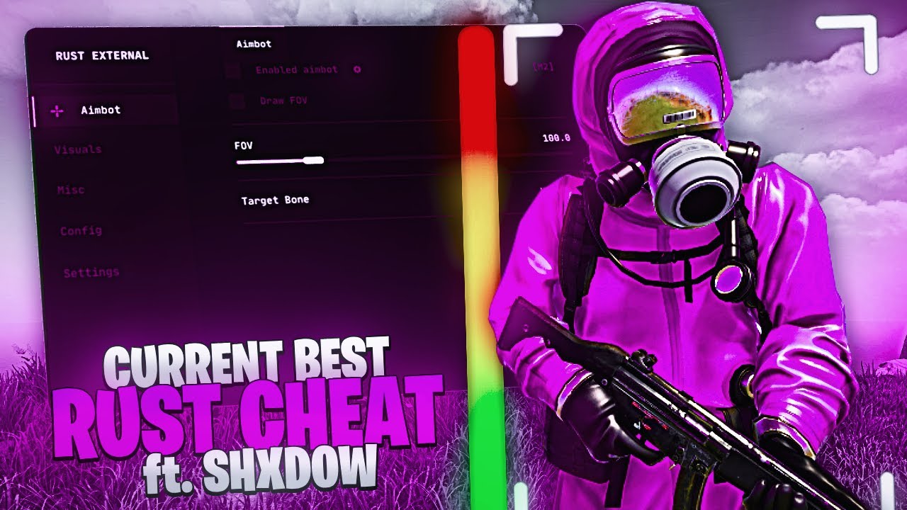 I Used RUST CHEATS on an 800 Pop Server 🎯