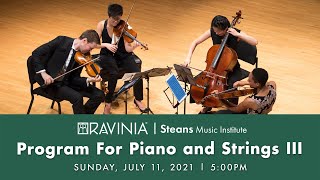 RSMI: Program for Piano and Strings III