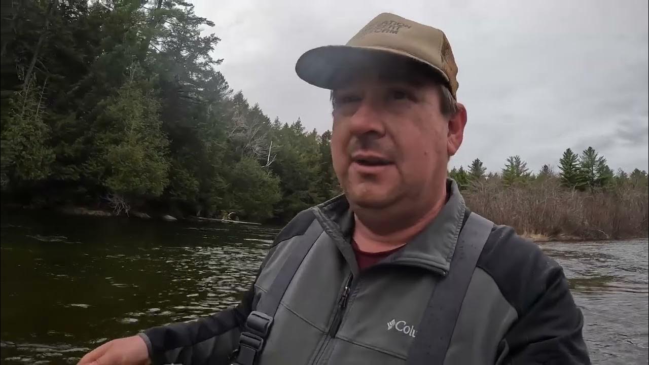 Early season trip to Grand Lake Stream to salmon fish YouTube