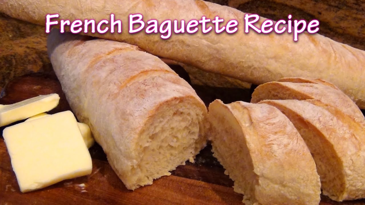French Baguette Recipe October 29, 2013 YouTube