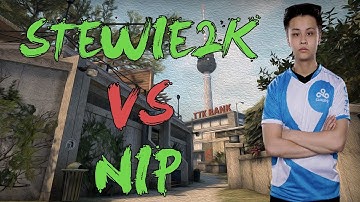 CSGO: POV Cloud9 Stewie2K vs NiP (33/21) overpass @ DH Masters Las Vegas 2017