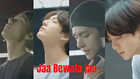 BTS Teakook hindi video 💜💜 jaa bewafa jaa song 💜💜 requested video 💜💜