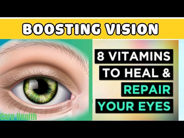 Discover The Top 8 Vitamins To Naturally Boost Eye Health | Essential Eye Care Tips |