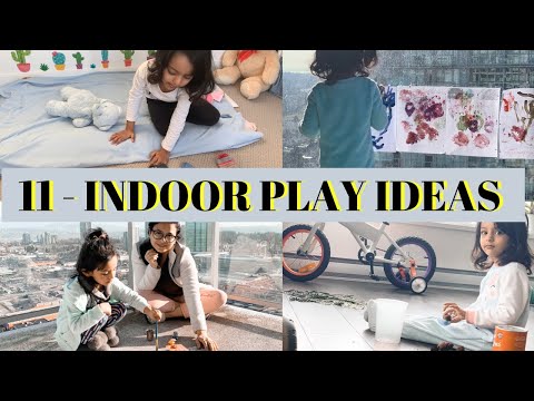 11- INDOOR Play & Activity Ideas (ZERO COST) for 2-4 Years Old