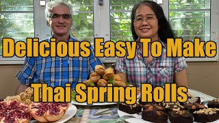 Easy To Make Thai Spring Rolls
A quick and easy way to make delicious Thai spring rolls Easy To Make Thai Spring Rolls