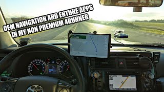 Adding OEM Navigation and Entune apps to my non premium TRD 4Runner