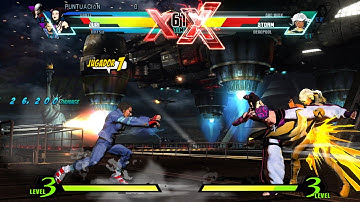 Batsu, Juri, Dante vs Deadpool, She Hulk, Strom - Ultimate Marvel vs Capcom 3 CE
