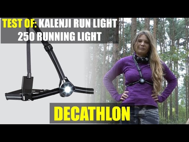 kalenji run light 250 running light black