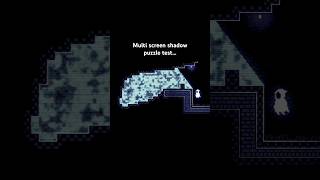 When the shadows become solid platforms… #indiedev #indiegame #metroidvania