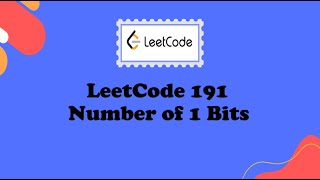 LeetCode 191: Number of 1 Bits Solution in Java | Efficient Bit Manipulation | LeetCode Top 150
