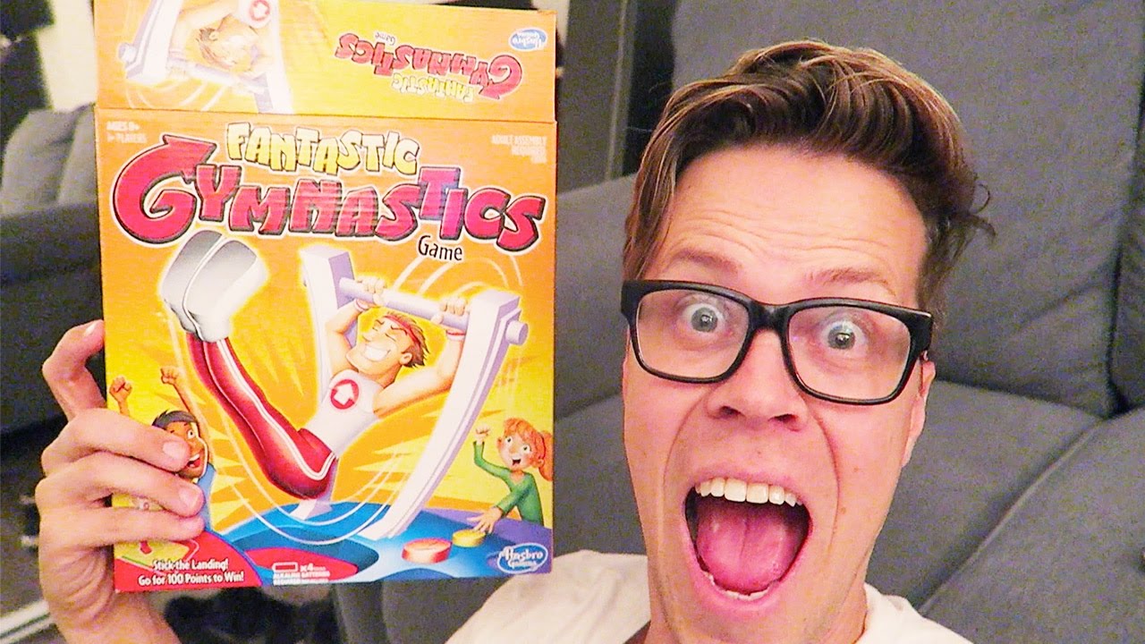 TRYING THE FANTASTIC GYMNASTICS GAME CHALLENGE (Day 128) - YouTube