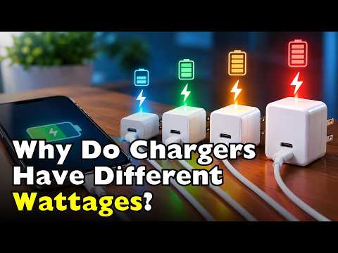 Why Do Phone Chargers Have Different Wattages?