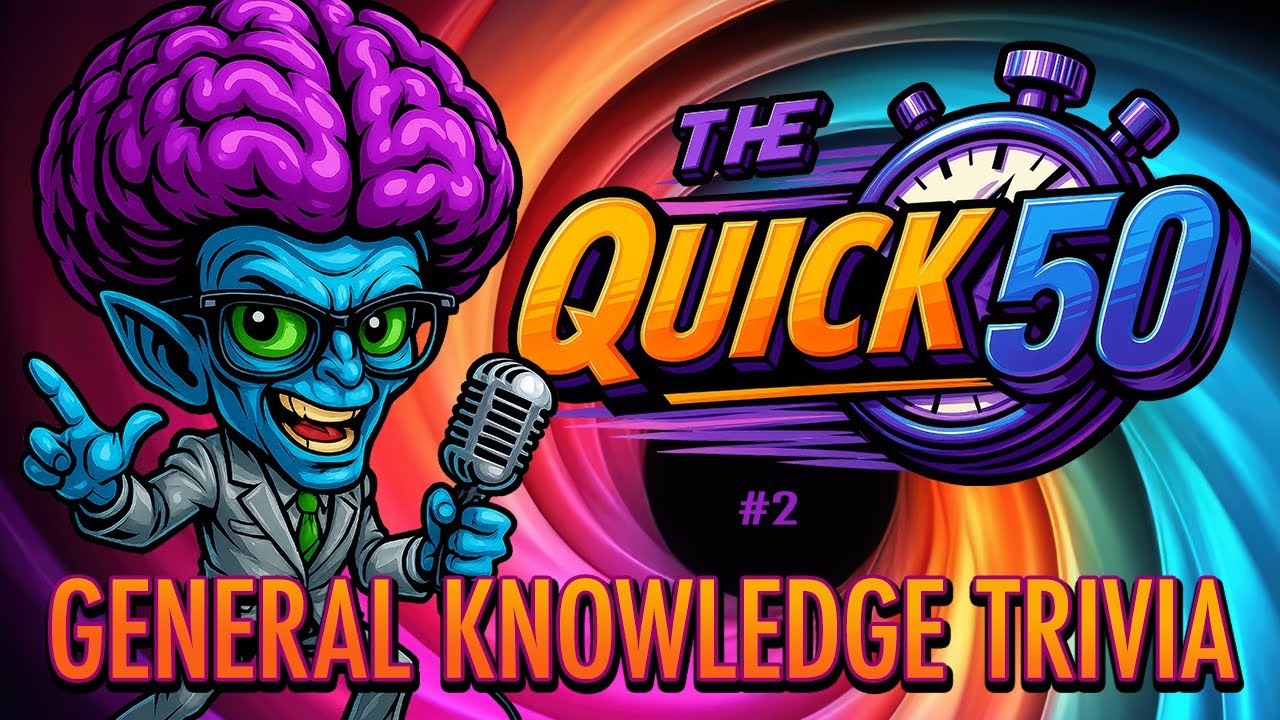 Are You Smarter Than A Chimpanzee?  - Prove it! - 50 Questions General Knowledge Trivia!