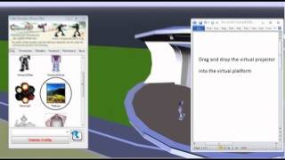 CoSpace Dance Activities 6 - Adding A Virtual Projector