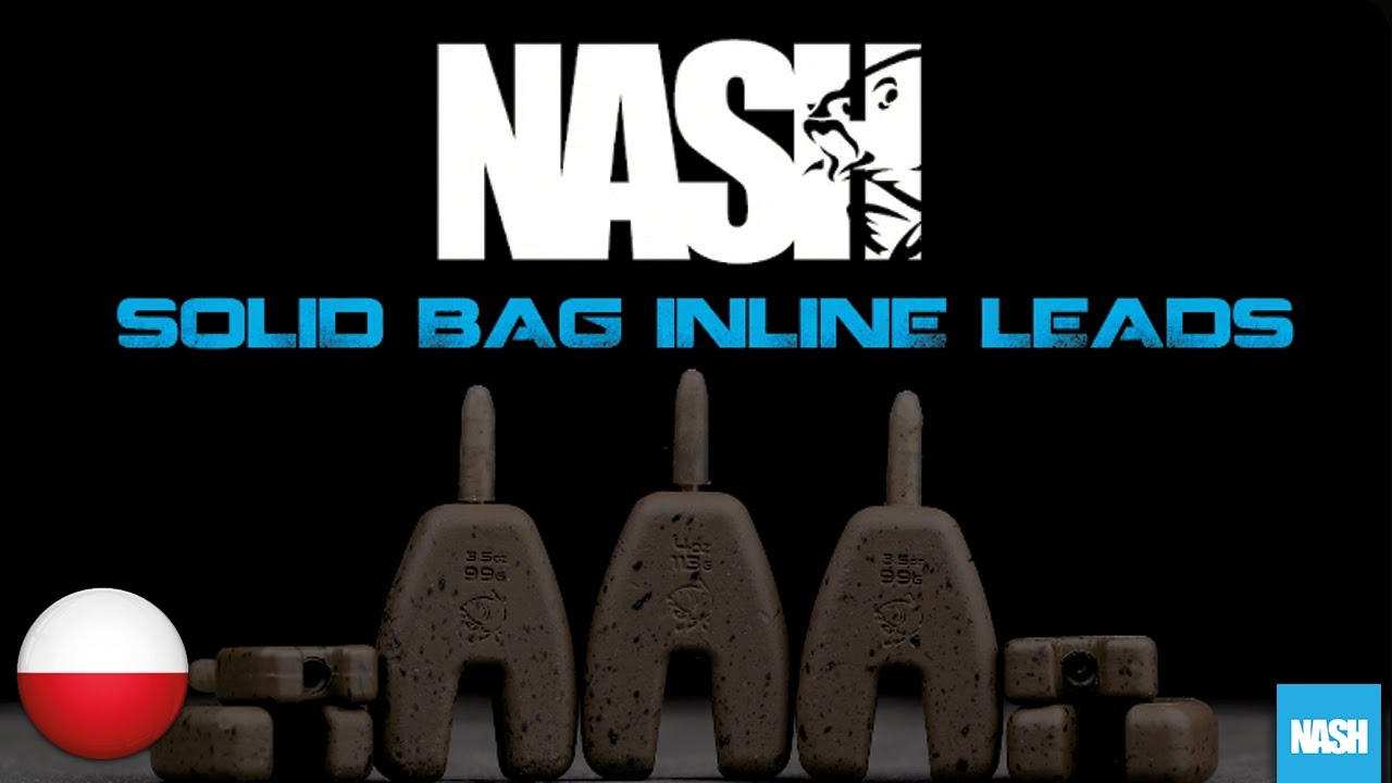 Nash Tackle Solid Bag Inline Lead Range POL 