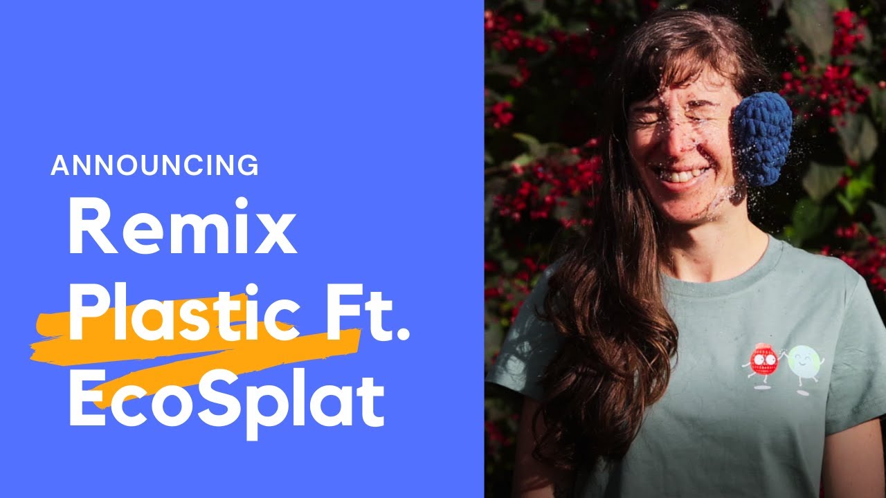 Remix Plastic announcement: EcoSplat reusable water balloons