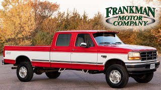 7.3 Diesel - 1997 Ford OBS F-350 Crew Cab- Frankman Motors Company - Walk around and Driving Video
