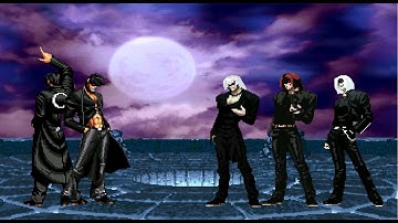 [KOF MUGEN] Iori Yagami FEN Lv3 VS Element Kyo-Iori (2p) Update 2022 team