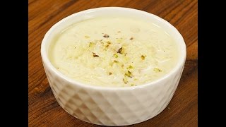 Delicious Kheer (Rice Pudding)