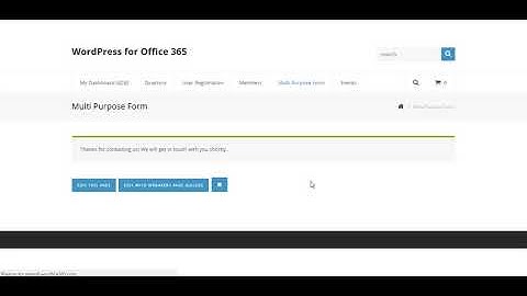 WordPress Synchronization with SharePoint Document Library