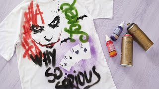 How To Spray Paint Your Clothes (tips ansd tricks of spray paint customization)