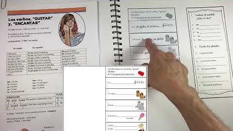 Spanish One Interactive Notebook and Google Drive Activities