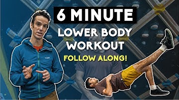 6 Minute Lower Body Climbing Workout