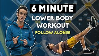 6 Minute Lower Body Climbing Workout