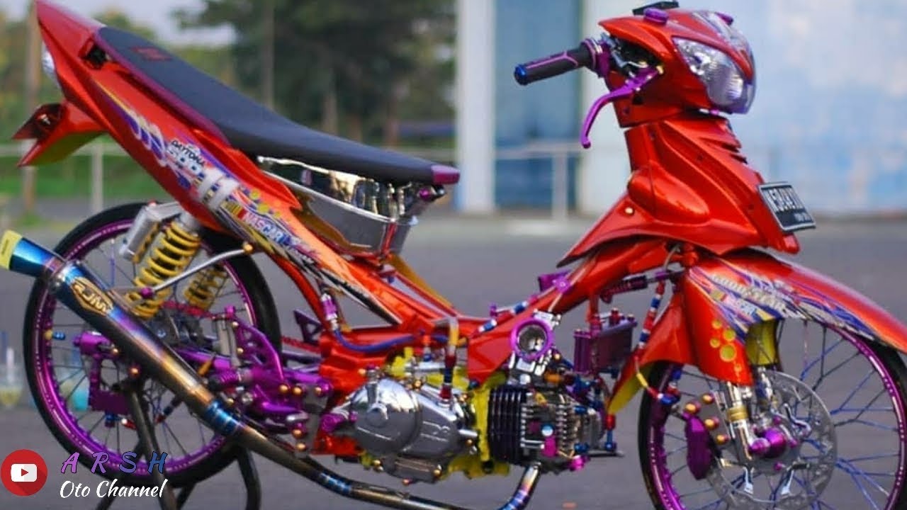  Modifikasi  Jupiter Z Kontes Street  Racing  KEREN ASLI 