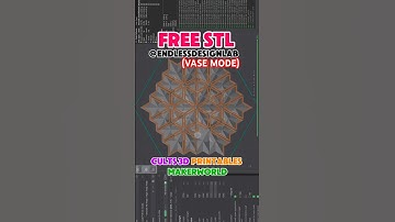 New Fractal Vase Mode Print #3dart #3dprinting #geometry