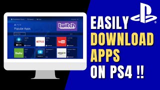 How to Download App on PS4 ! screenshot 5