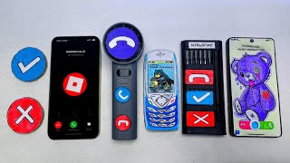 Only Button vs Galaxy a17 vs Fan phone vs Nokia 6110 vs Screwdriver vs Nothing Phone 3 incoming call