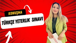 Türkçe Yeterli̇k Sinavi Konuşma