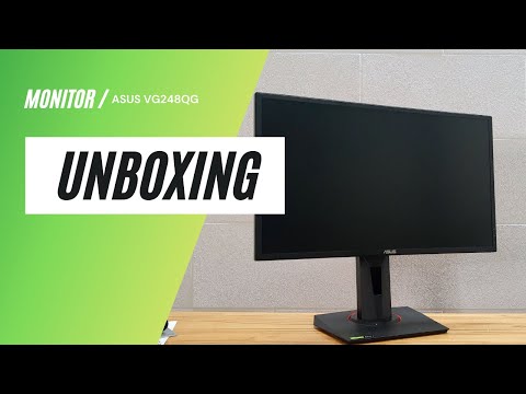 ASUS VG248QG 165Hz 0.5Ms G-Sync - Unboxing