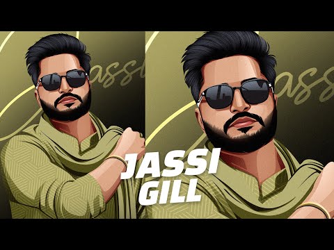 Jassie Gill Portrait Illustration | Indian Singer | MJ Mukesh Jain | @jassie.gill