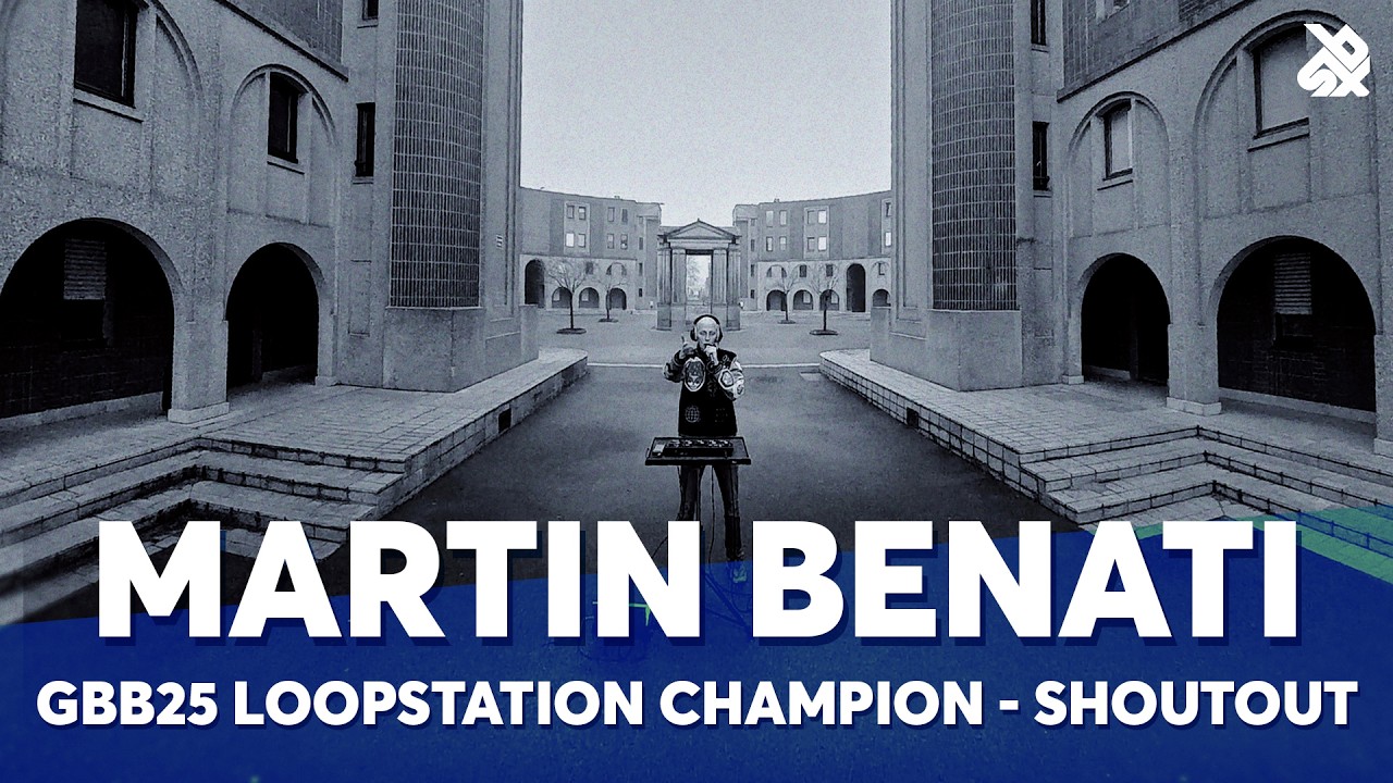 Martin Benati 🇫🇷 | Grand Beatbox Battle 2025 Champions Shoutout