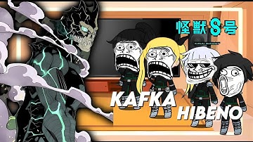 kaiju no.8 react to kafka hibino || gacha reach ||