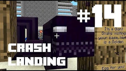 Crash Landing SMP Ep 14 - Pranked TWICE!! The Meteor, the Snake, and the Petty Theft!