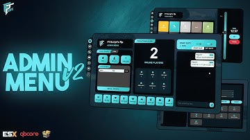 [Free] V2 FiveM Admin Menu Script | ESX, QBCore & QBX Compatible |  Ft Scripts |