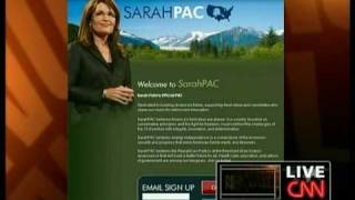 Sarah Palin Copies Hillary Clinton and Sets Up Political Action Commitee to Accept Contributions