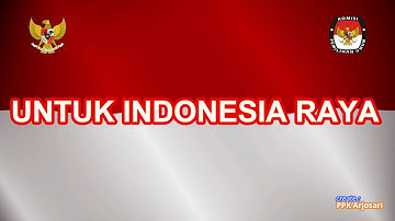 Indonesia Raya (Intro and Text)