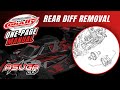 ASUGA XLR - One-Page Manual - Rear Diff Removal