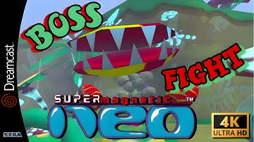 Super Magnetic Neo Dreamcast – Wereld 1 BOSS FIGHT via Redream Emulator 4K 60FPS ✨