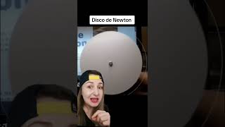 Disco de Newton ciencia ciência fisica física experimentosdefisica