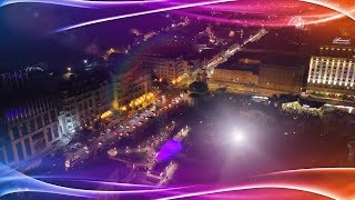 Kyiv Lights Festival 2018 by drone.