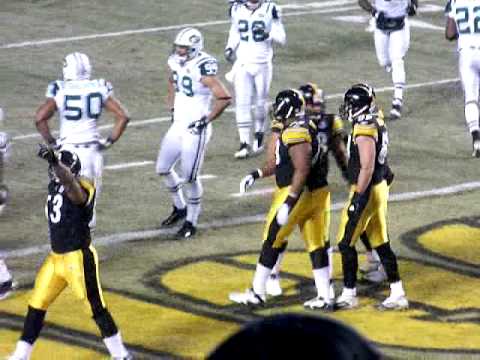 Matt Spaeth makes a 9 yard TD pass from Ben Roethlisberger. - After TD, I start screaming... so watch your ears :/