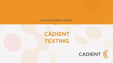 Cadient Texting Demo 2022