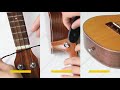 How to use a guitarukulele strap