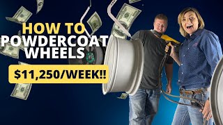 The Beginners Guide to PowderCoating Wheels from a REAL shop