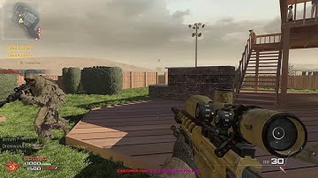 this clip got me banned from this IW4X server...